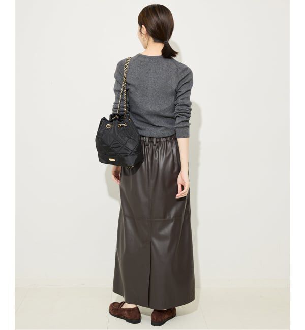 SLOBE IENA「《WEB限定/追加》スイビハイゲージヘンリープルオーバー」|ニット・セーター|