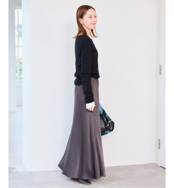 SLOBE IENA「《WEB限定/追加》スイビハイゲージヘンリープルオーバー」|ニット・セーター|