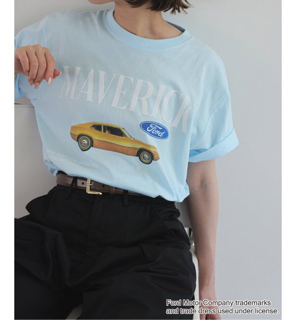 SLOBE IENA「GOOD ROCK SPEED &times; SLOBE」|Tシャツ・カットソー|ブルー A