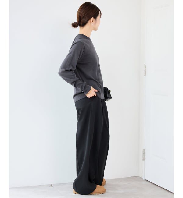 SLOBE IENA「《追加》ウォッシャブルプレーンニット」|ニット・セーター|