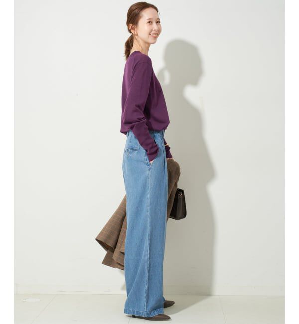 SLOBE IENA「《追加》ウォッシャブルプレーンニット」|ニット・セーター|