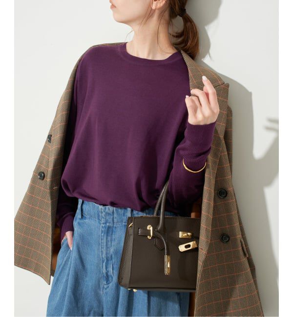 SLOBE IENA「《追加》ウォッシャブルプレーンニット」|ニット・セーター|