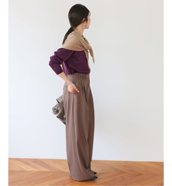 SLOBE IENA「《追加》ウォッシャブルプレーンニット」|ニット・セーター|