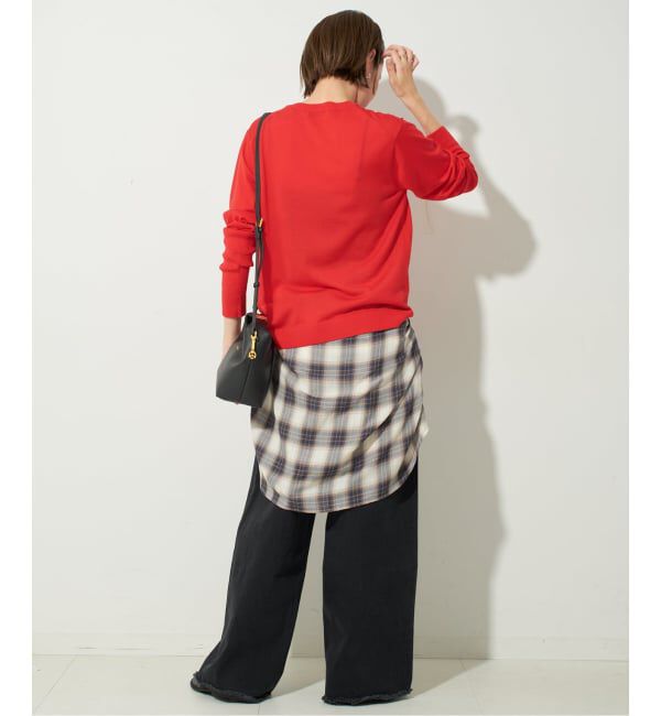 SLOBE IENA「《追加》ウォッシャブルプレーンニット」|ニット・セーター|