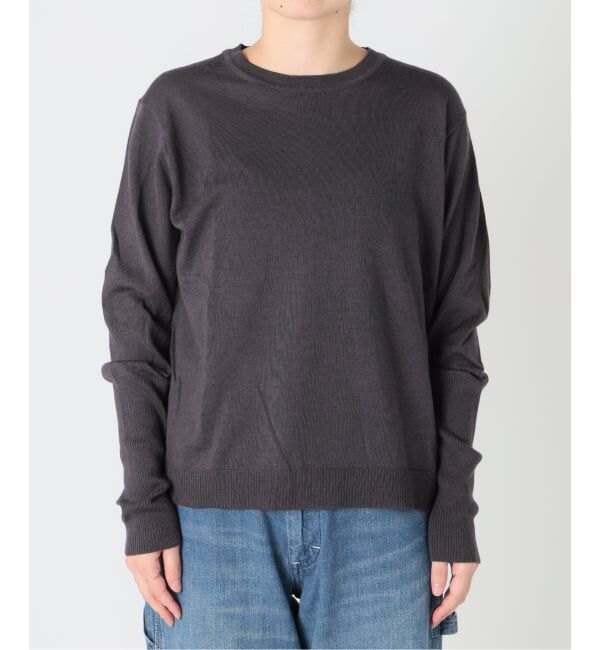 SLOBE IENA「《追加》ウォッシャブルプレーンニット」|ニット・セーター|