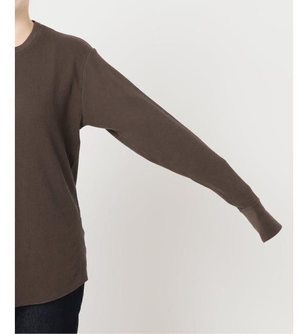 SLOBE IENA「HANES/ヘインズ SLOBE別注 WAFFLE 2パックカットソー」|Tシャツ・カットソー|