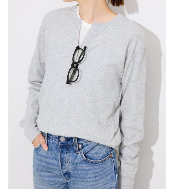 SLOBE IENA「HANES/ヘインズ SLOBE別注 WAFFLE 2パックカットソー」|Tシャツ・カットソー|