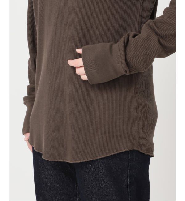 SLOBE IENA「HANES/ヘインズ SLOBE別注 WAFFLE 2パックカットソー」|Tシャツ・カットソー|