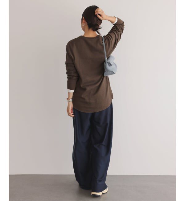 SLOBE IENA「HANES/ヘインズ SLOBE別注 WAFFLE 2パックカットソー」|Tシャツ・カットソー|