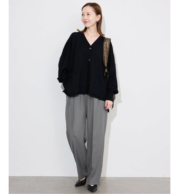 SLOBE IENA「パウダーツイルイージーテーパードパンツ」|その他|