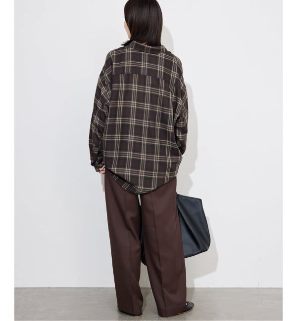 SLOBE IENA「パウダーツイルイージーテーパードパンツ」|その他|