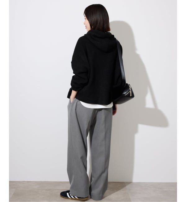 SLOBE IENA「パウダーツイルイージーテーパードパンツ」|その他|