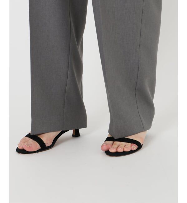 SLOBE IENA「パウダーツイルイージーテーパードパンツ」|その他|