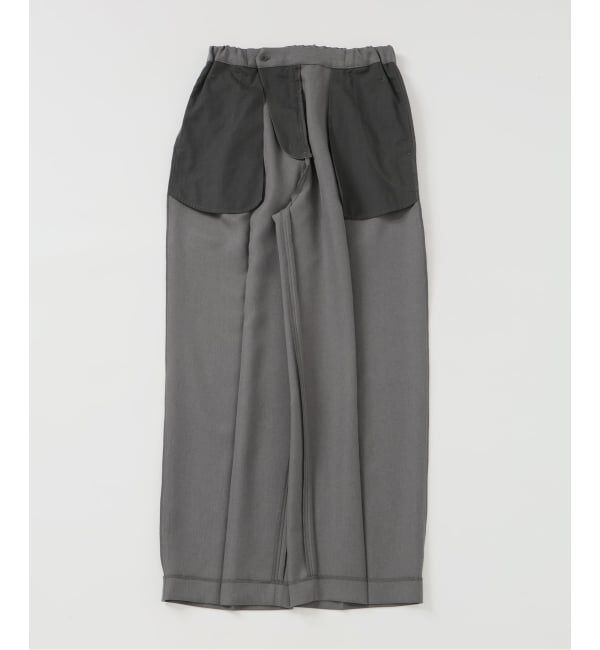 SLOBE IENA「パウダーツイルイージーテーパードパンツ」|その他|