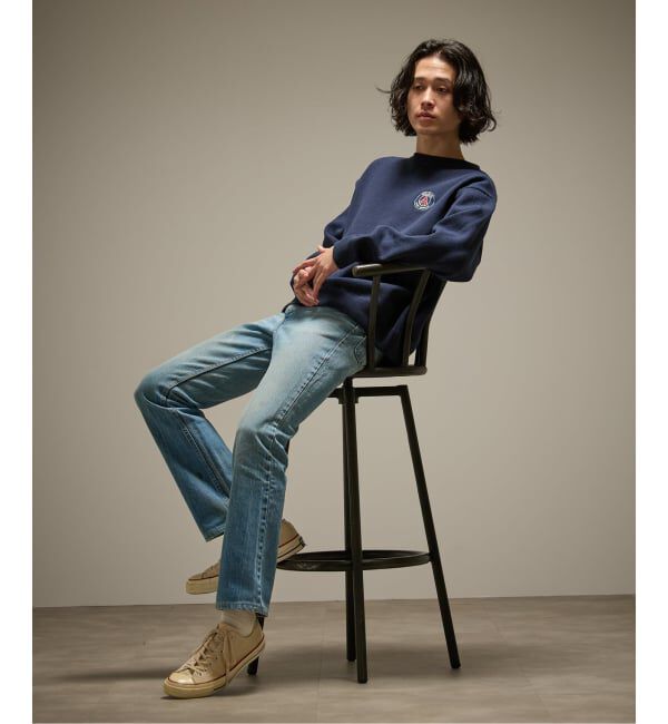 Paris Saint-Germain「【Paris Saint-Germain / パリ・サン＝ジェルマン】 JP Sweat like Knit EMBLEM」|ニット・セーター|