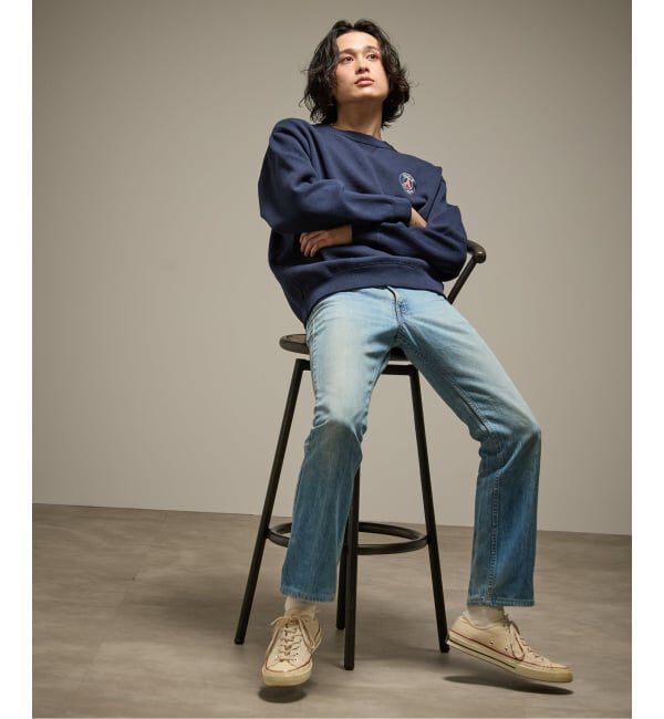 Paris Saint-Germain「【Paris Saint-Germain / パリ・サン＝ジェルマン】 JP Sweat like Knit EMBLEM」|ニット・セーター|