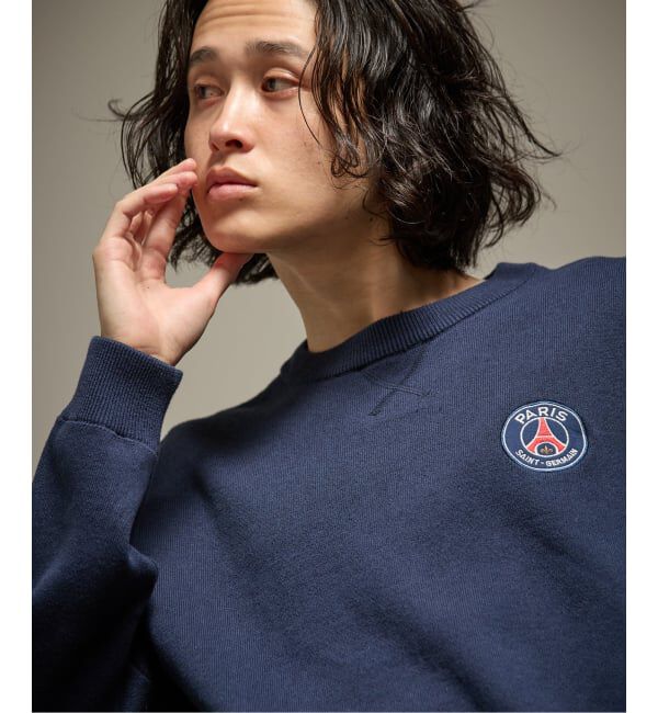 Paris Saint-Germain「【Paris Saint-Germain / パリ・サン＝ジェルマン】 JP Sweat like Knit EMBLEM」|ニット・セーター|