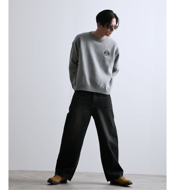 Paris Saint-Germain「【Paris Saint-Germain / パリ・サン＝ジェルマン】 JP Sweat like Knit EMBLEM」|ニット・セーター|