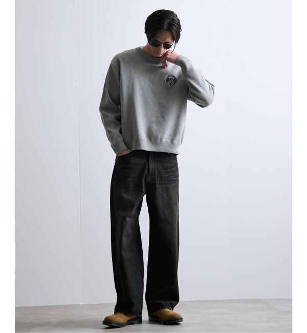 Paris Saint-Germain「【Paris Saint-Germain / パリ・サン＝ジェルマン】 JP Sweat like Knit EMBLEM」|ニット・セーター|