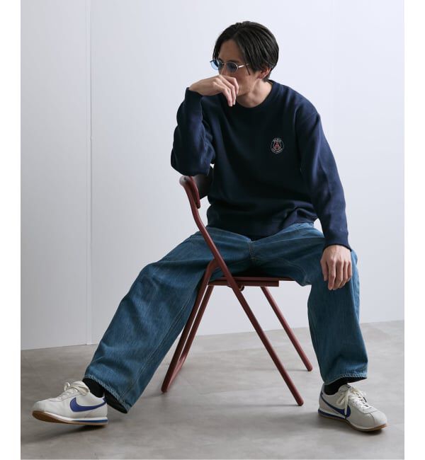 Paris Saint-Germain「【Paris Saint-Germain / パリ・サン＝ジェルマン】 JP Sweat like Knit EMBLEM」|ニット・セーター|