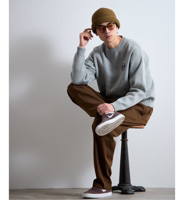 Paris Saint-Germain「【Paris Saint-Germain / パリ・サン＝ジェルマン】 JP Sweat like Knit EMBLEM」|ニット・セーター|