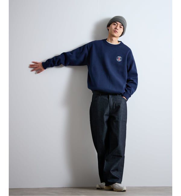 Paris Saint-Germain「【Paris Saint-Germain / パリ・サン＝ジェルマン】 JP Sweat like Knit EMBLEM」|ニット・セーター|