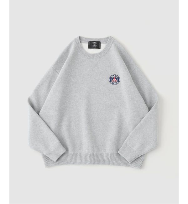 Paris Saint-Germain「【Paris Saint-Germain / パリ・サン＝ジェルマン】 JP Sweat like Knit EMBLEM」|ニット・セーター|