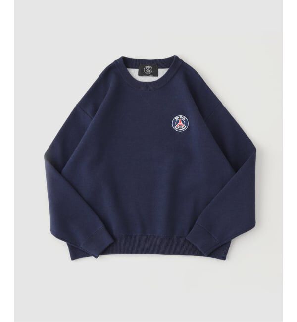 Paris Saint-Germain「【Paris Saint-Germain / パリ・サン＝ジェルマン】 JP Sweat like Knit EMBLEM」|ニット・セーター|