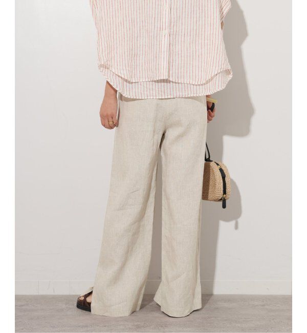 JOURNAL STANDARD relume「《追加2》麻スリットイージーパンツ」|その他|