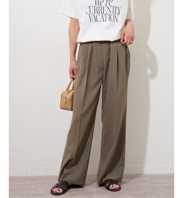 JOURNAL STANDARD relume「OXストレッチギャザータックパンツ」|その他|