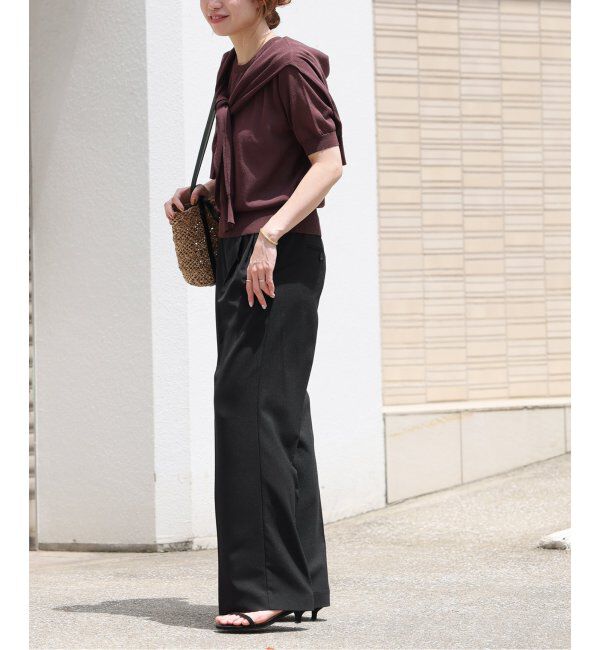 JOURNAL STANDARD relume「OXストレッチギャザータックパンツ」|その他|