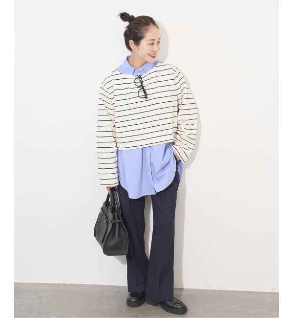 JOURNAL STANDARD「カラーボーダーショートCS」|Tシャツ・カットソー|