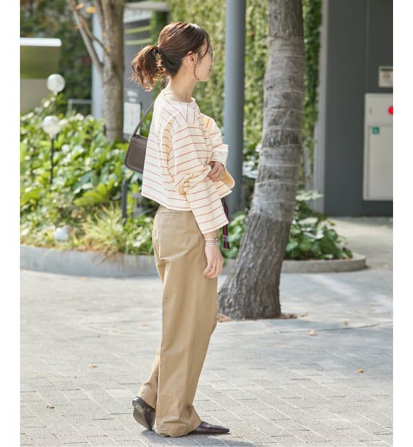 JOURNAL STANDARD「カラーボーダーショートCS」|Tシャツ・カットソー|