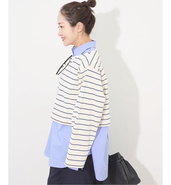 JOURNAL STANDARD「カラーボーダーショートCS」|Tシャツ・カットソー|