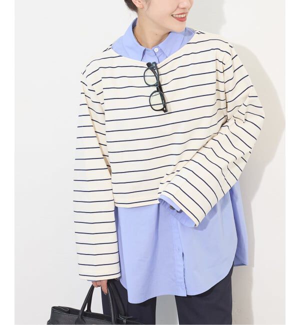 JOURNAL STANDARD「カラーボーダーショートCS」|Tシャツ・カットソー|