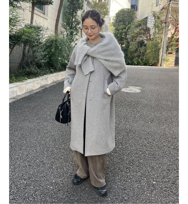 JOURNAL STANDARD「スーパー120ビーバーノーカラーコート」|ノーカラーコート|