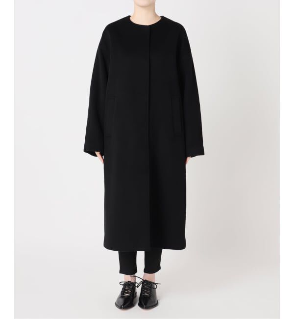 JOURNAL STANDARD「スーパー120ビーバーノーカラーコート」|ノーカラーコート|