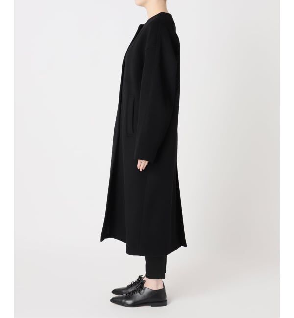 JOURNAL STANDARD「スーパー120ビーバーノーカラーコート」|ノーカラーコート|