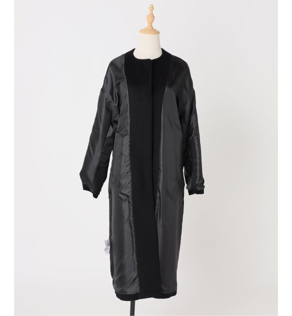 JOURNAL STANDARD「スーパー120ビーバーノーカラーコート」|ノーカラーコート|