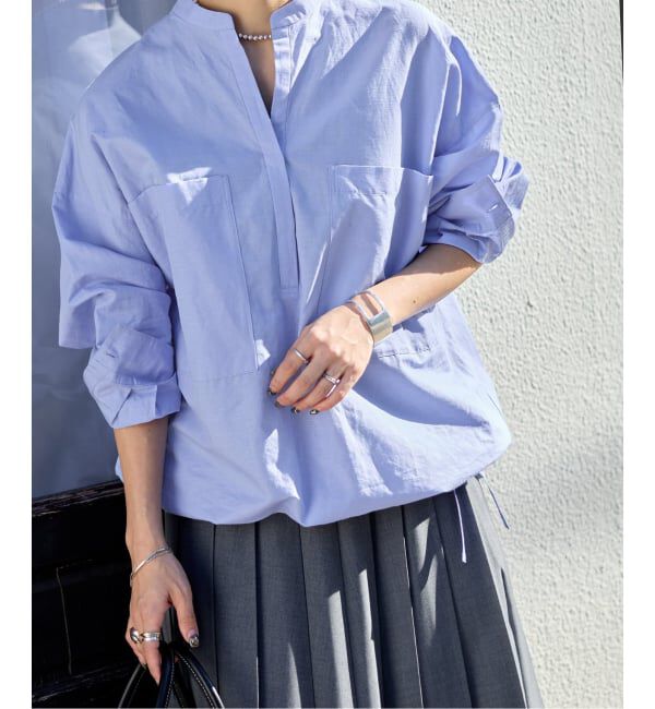 JOURNAL STANDARD「《追加予約》ハードマンズリネンコットンスキッパーシャツ」|シャツ・ブラウス|