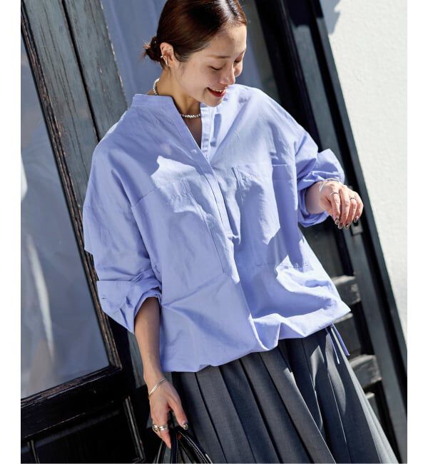 JOURNAL STANDARD「《追加予約》ハードマンズリネンコットンスキッパーシャツ」|シャツ・ブラウス|