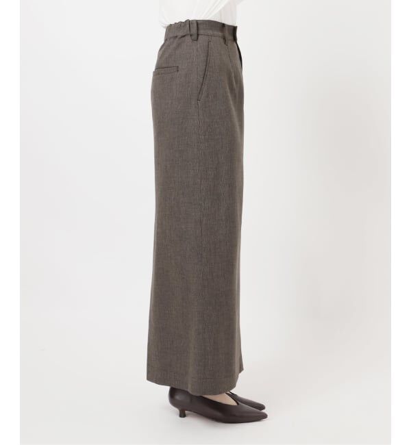 JOURNAL STANDARD relume「［26SS新作 / 防シワ］メランジドビーIラインスカート」|スカート|