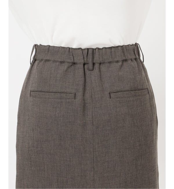JOURNAL STANDARD relume「［26SS新作 / 防シワ］メランジドビーIラインスカート」|スカート|