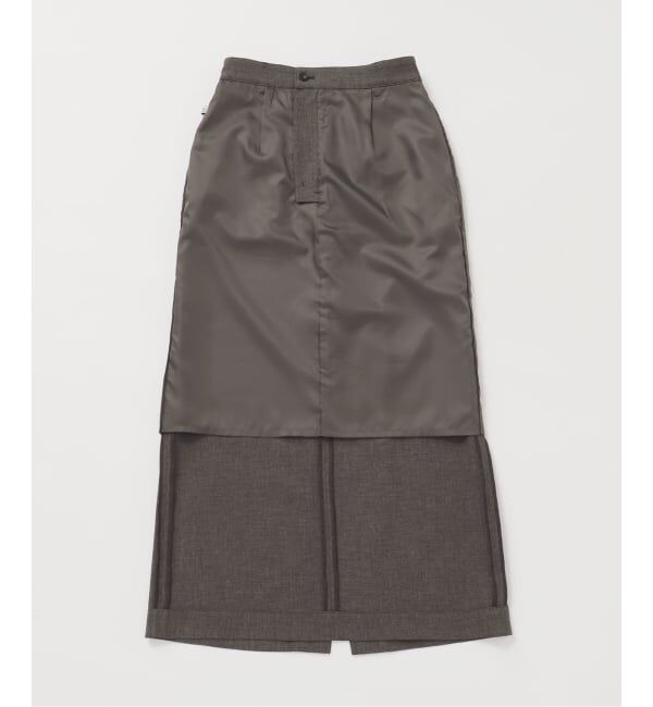 JOURNAL STANDARD relume「［26SS新作 / 防シワ］メランジドビーIラインスカート」|スカート|