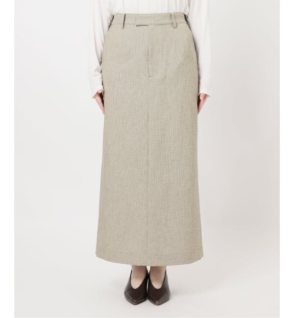 JOURNAL STANDARD relume「［26SS新作 / 防シワ］メランジドビーIラインスカート」|スカート|