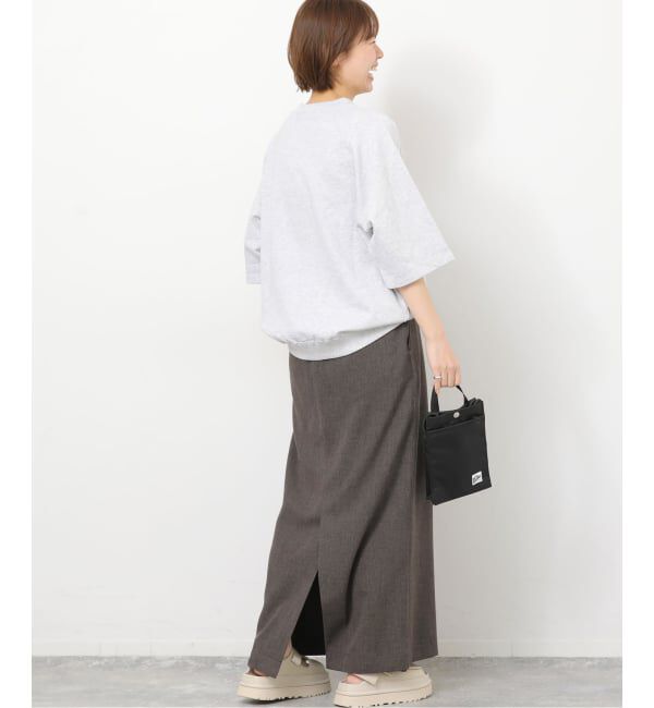 JOURNAL STANDARD relume「［26SS新作 / 防シワ］メランジドビーIラインスカート」|スカート|