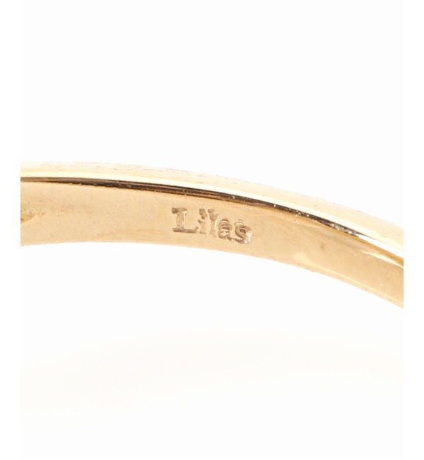 Lilas by Spick&Span「インダイオーバルリング K18」|リング|