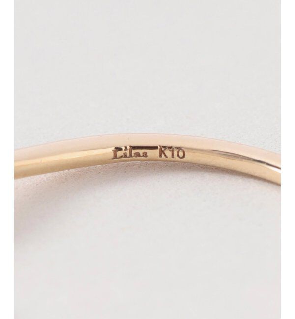 Lilas by Spick&Span「ビーチミルダイヤリング K10」|リング|