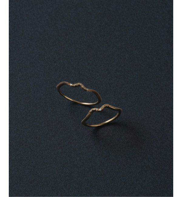 Lilas by Spick&Span「ビーチミルダイヤリング K10」|リング|