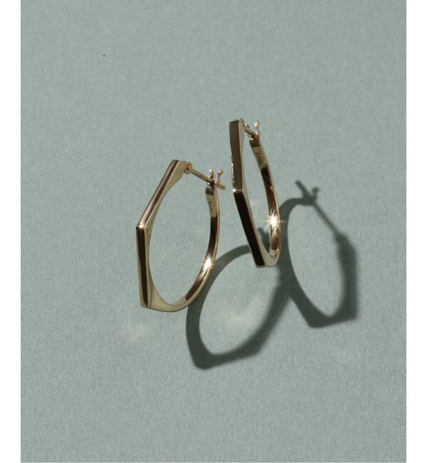 Lilas by Spick&Span「arrowライン ピアス K10(両耳)」|ピアス|